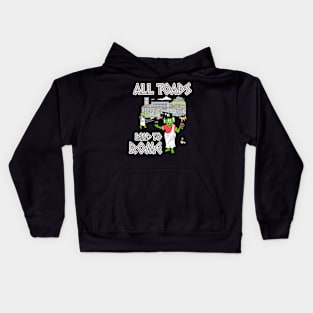 All Toads Lead To Rome Kids Hoodie